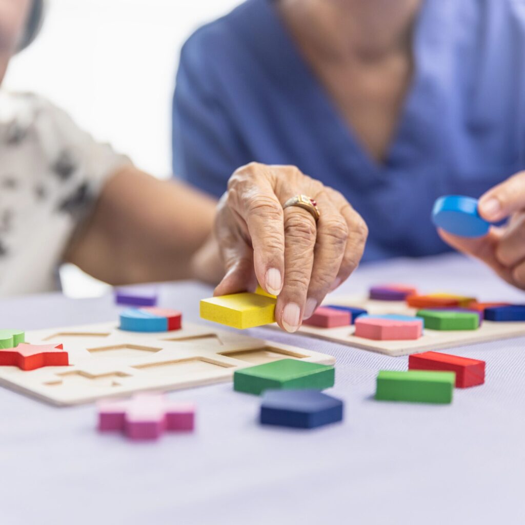 playing board game as mind exercise